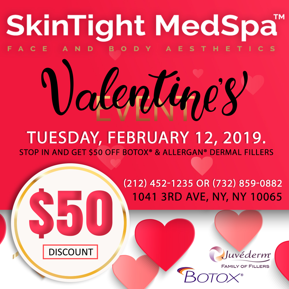 SkinTight MedSpa | Premier Med Spa in New York City Valentines day event